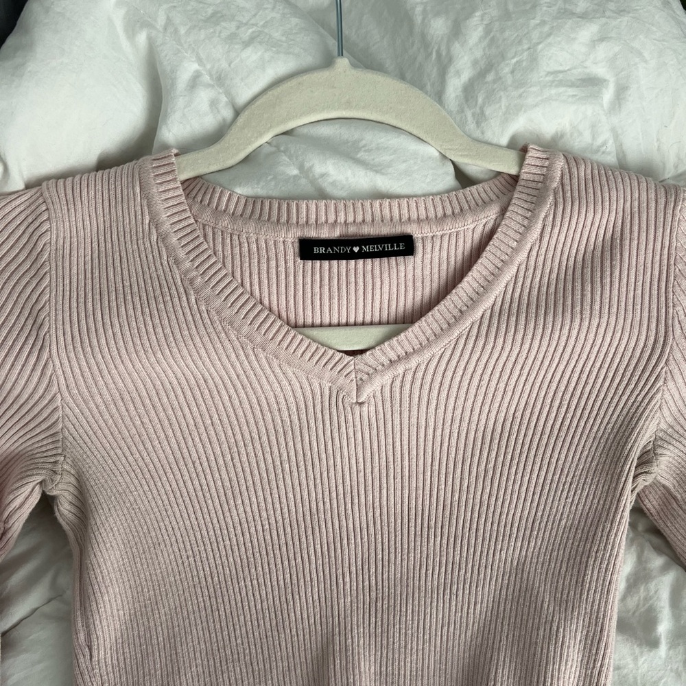 Light pink Brandy Melville long sleeve